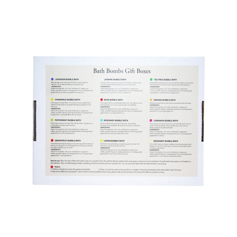 Bath Bombs Ball Explosion Salt Ball Gift Box