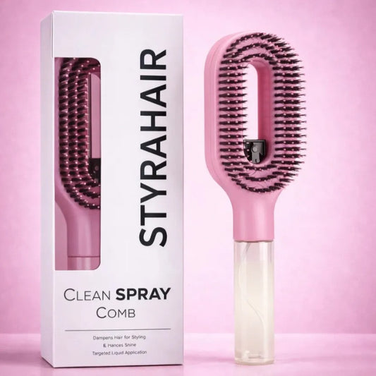 Essential Oil Spray Hair Smoothing Comb