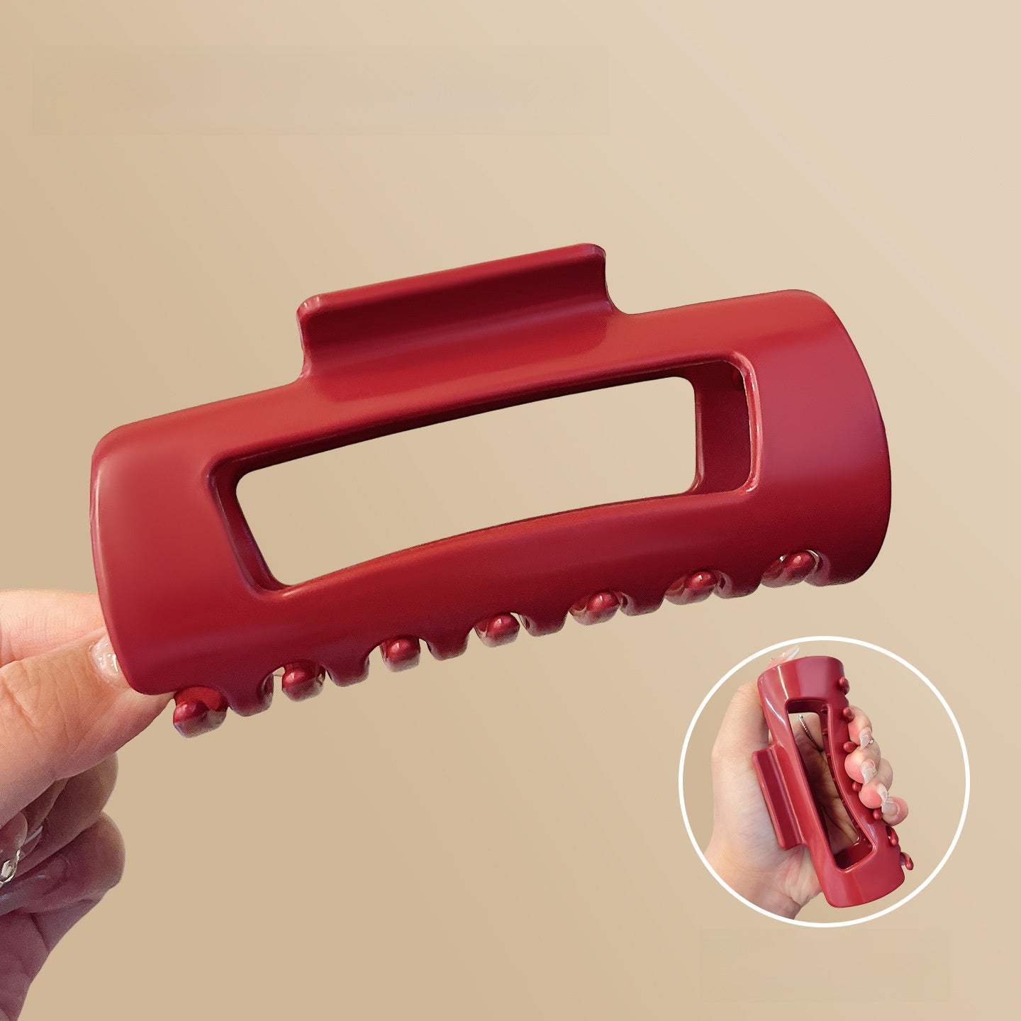 Silicone Hair Grip Clip Anti-Fall Hairpin