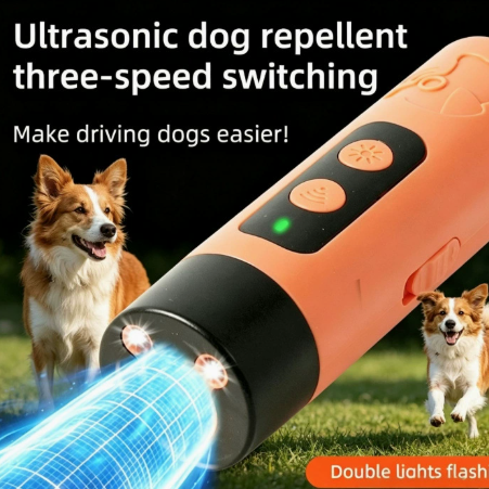 Handheld Ultrasonic Dog Repellent Device