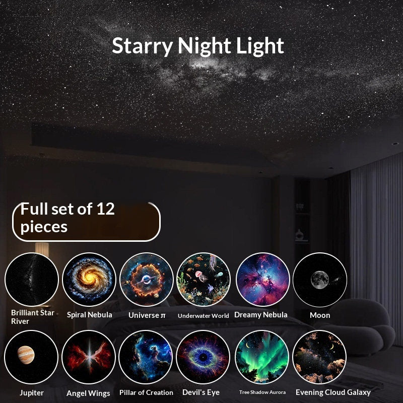 Projection Night Light USB Ambiance Starry Sky Lamp