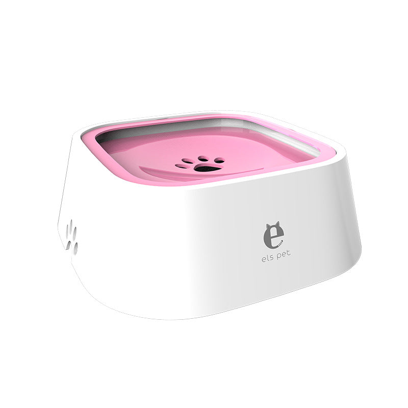 Dog Drinking Bowl Non-wet Mouth Floating Bowl