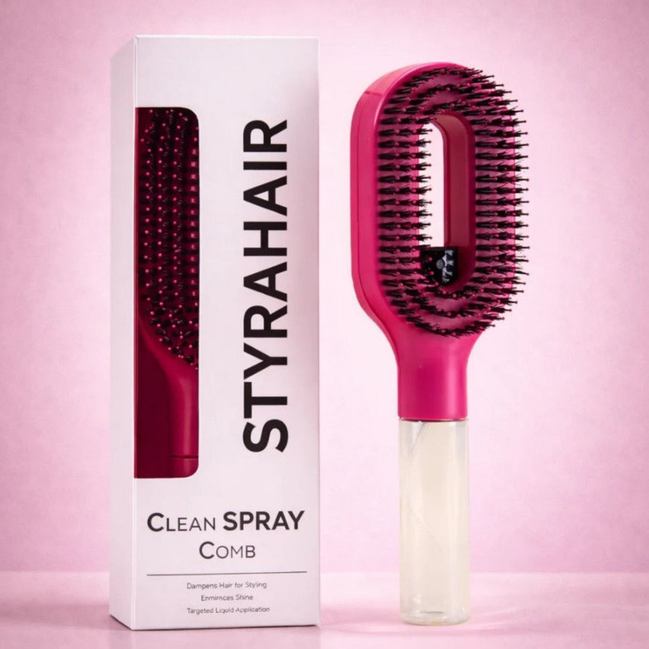 Essential Oil Spray Hair Smoothing Comb