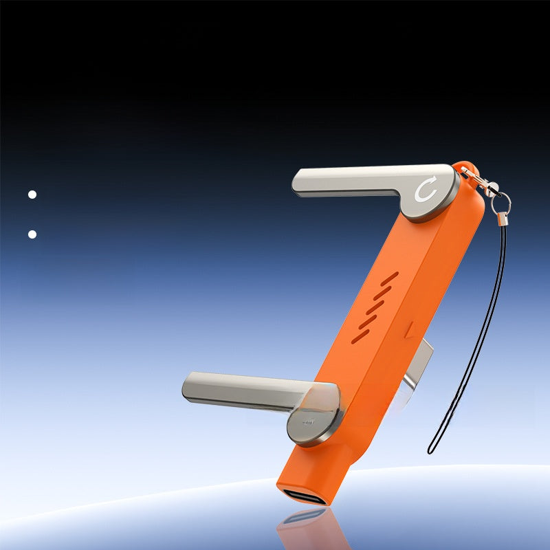240W Fast Charging Data Cable with Phone Holder for Mobile Gaming