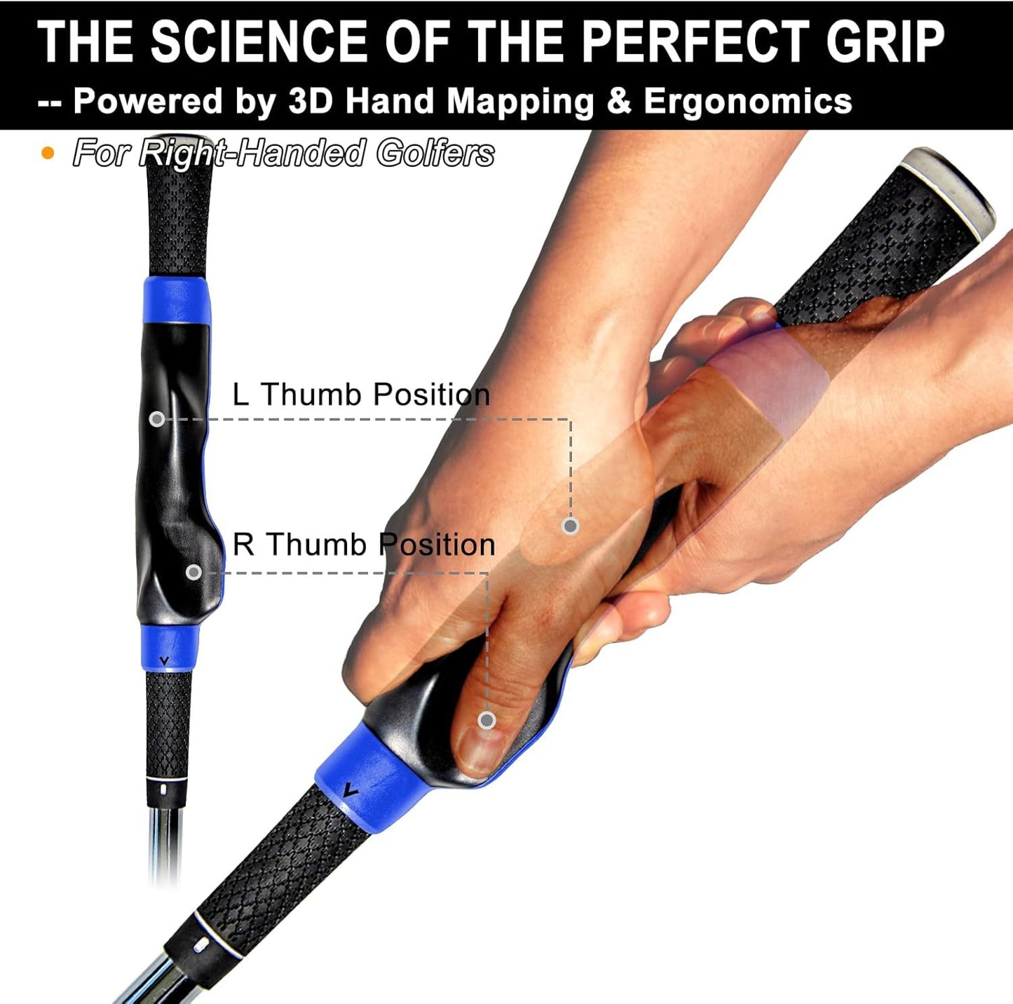 Golf Grip Corrector Swing Practice Trainer