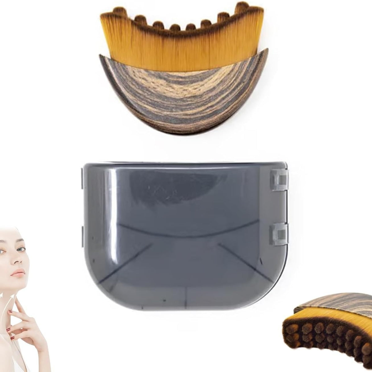Lymphatic Contour Face Massage Brush