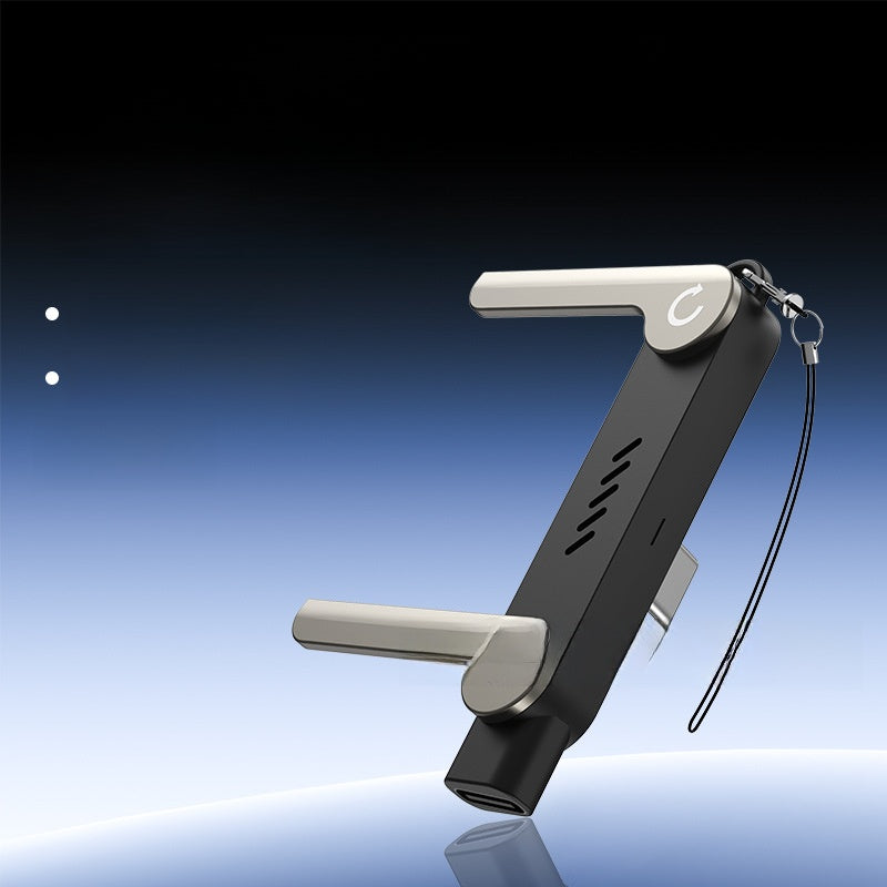 240W Fast Charging Data Cable with Phone Holder for Mobile Gaming